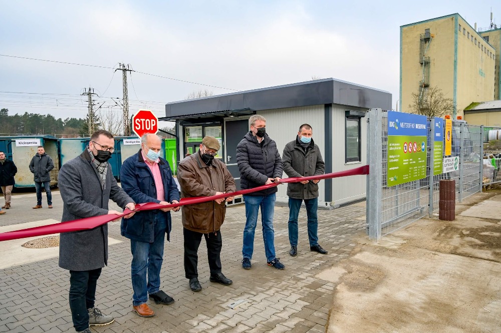 BDG eröffnet neuen Wertstoffhof in Biesenthal